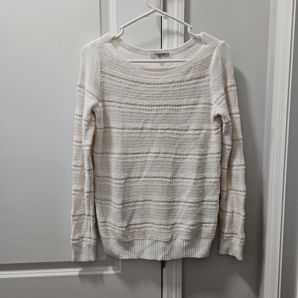 Madewell Sweaters - Madewell Stripe Pullover Sweater